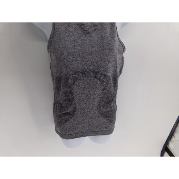 Gymshark Adapt Ombre Seamless Contour Highneck Tank Top Shirt Size Medium Gray M - Picture 5 of 11